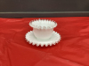 (2) FENTON PIECES - SMALL BOWL & PLATE