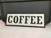 METAL "COFFEE" SIGN