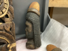 (2) BOXES W/ WOOD MASKS & ARTWORK - 6