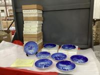 (21) DANISH COLLECTOR PLATES - YEARS 1966- 1989