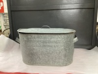 GALVANIZED BOILER W/LID
