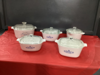 BLUE CORNFLOWER CORNING WARE CASSEROLES