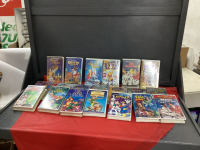 BOX OF DISNEY VHS MOVIES