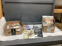 (2) BOXES OF HUNTING MAGAZINES