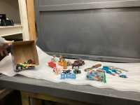 SMALL BOX OF COLLECTIBLE TOYS