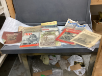 VINTAGE NEWSPAPERS - FARM & RANCH REVIEW, FAMILY HERALD MYSTERY OF THE MEDICINE WHEEL, CALGARY HERALD