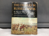 CHARLES M. RUSSELL HARD COVER BOOK - 1957