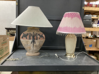 (2) TABLE LAMPS