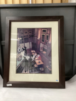 LARGE CAFE SCENE PRINT