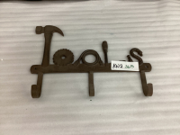 CAST "TOOLS" COAT HOOK