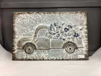 METAL 3-D TRUCK WALL DECOR