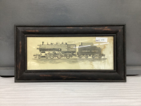 VINTAGE CANADIAN PACIFIC TRAIN PRINT