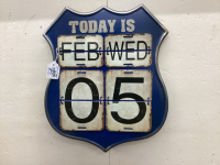 "INTERSTATE SIGN" CALENDAR
