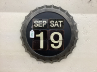 "BOTTLE CAP" CALENDAR