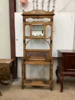 ANTIQUE ENTRYWAY COAT RACK