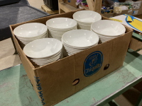 LARGE QUANTITY OF WHITE BOWLS