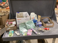 BLOOD PRESSURE MONITOR, NAIL CARE ITEMS, EPSOM SALTS, KD CLOTHS