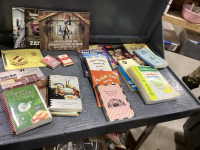 2 BOXES - COOKBOOKS, MISC BOOKS