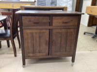 ROLLING SIDEBOARD/KITCHEN ISLAND