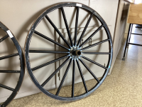 AMISH BUGGY WHEEL