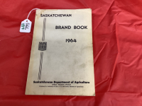 SASKATCHEWAN 1964 BRAND BOOK