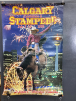 CALGARY STAMPEDE POSTER - 1989