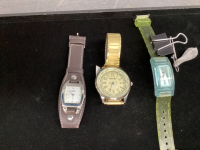 (2) WOMEN'S WATCHES, (1) MEN'S (NEVADA)