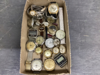COLLECTION OF WATCHES - MOST DON'T HAVE STRAPS