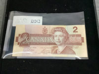 CANADA 1986 $2 BILL