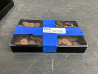 SMALL BOX OF PENNIES