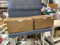 2 STORAGE DRAWERS