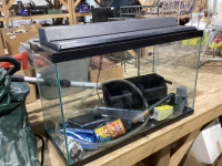 AQUARIUM WTH SOME ACCESSORIES