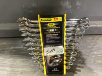 STANLEY COMBINATION WRENCH SET - SAE & METRIC