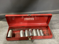 TOOLBOX W/ PROTO SOCKETS - SAE