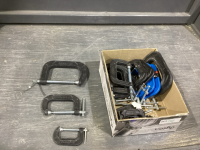 BOX W/ C-CLAMPS - HUSKY & TOOLTECH