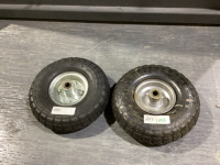 (2) SMALL TIRES - 300LB MAX