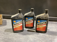 (3) SMALL JUGS ROTELLA 0W-30 - SYNTHETIC BLEND