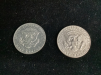 (2) USA HALF DOLLARS - 1972 & 1984