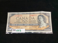 CANADA $50 BILL - 1954