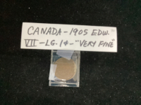 CANADA LARGE 1 CENT COIN - 1905