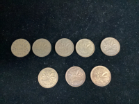 (8) CANADA PENNIES - 1933-51