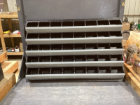 WALL MOUNT BOLT BIN - PLASTIC BINS, METAL FRONTS