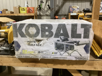 UNOPENED KOBALT PORTABLE TABLE SAW