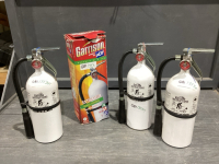 (4) GARRRISON FIRE EXTINGUISHERS - CHARGED