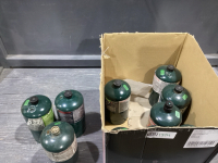 (10) - 1 LB PROPANE BOTTLES - MIXED BRANDS