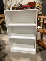 WHITE BOOK SHELF