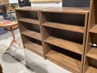 (2) SMALL BOOKSHELVES