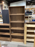 BROWN BOOK SHELF