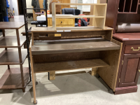ROLLING DESK & SHOE RACK