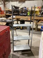 LIGHTWEIGHT METAL SHELVING